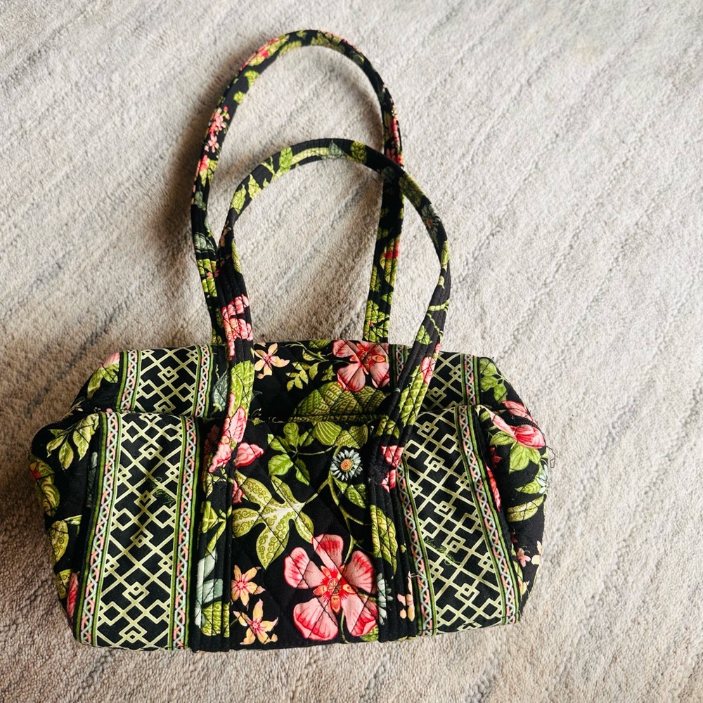 Vera Bradley Retired Botanica Small Duffel Bag - Picture 2 of 7